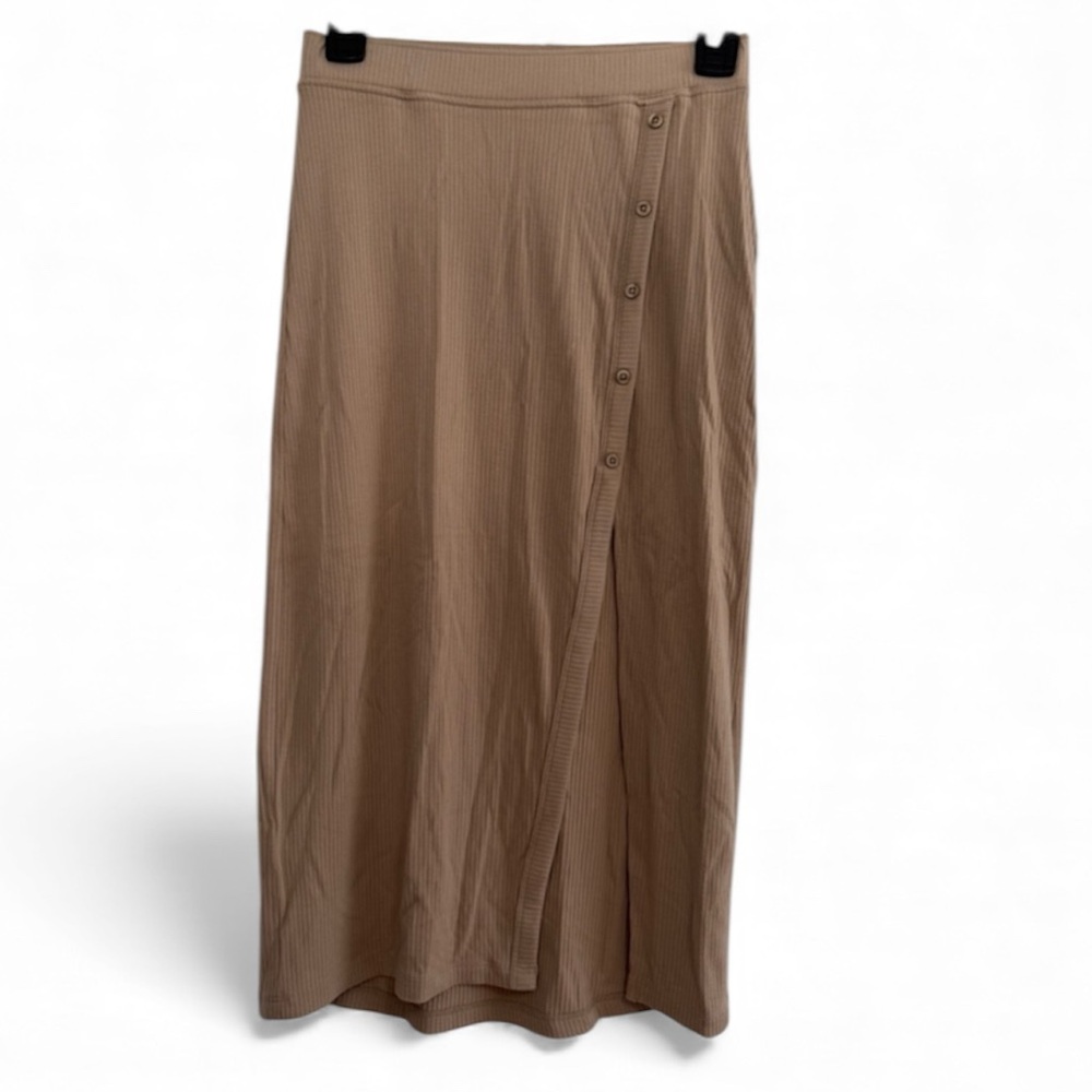 Abercrombie and fitch. Tan Button-Down Women's Skirt. Size XS
